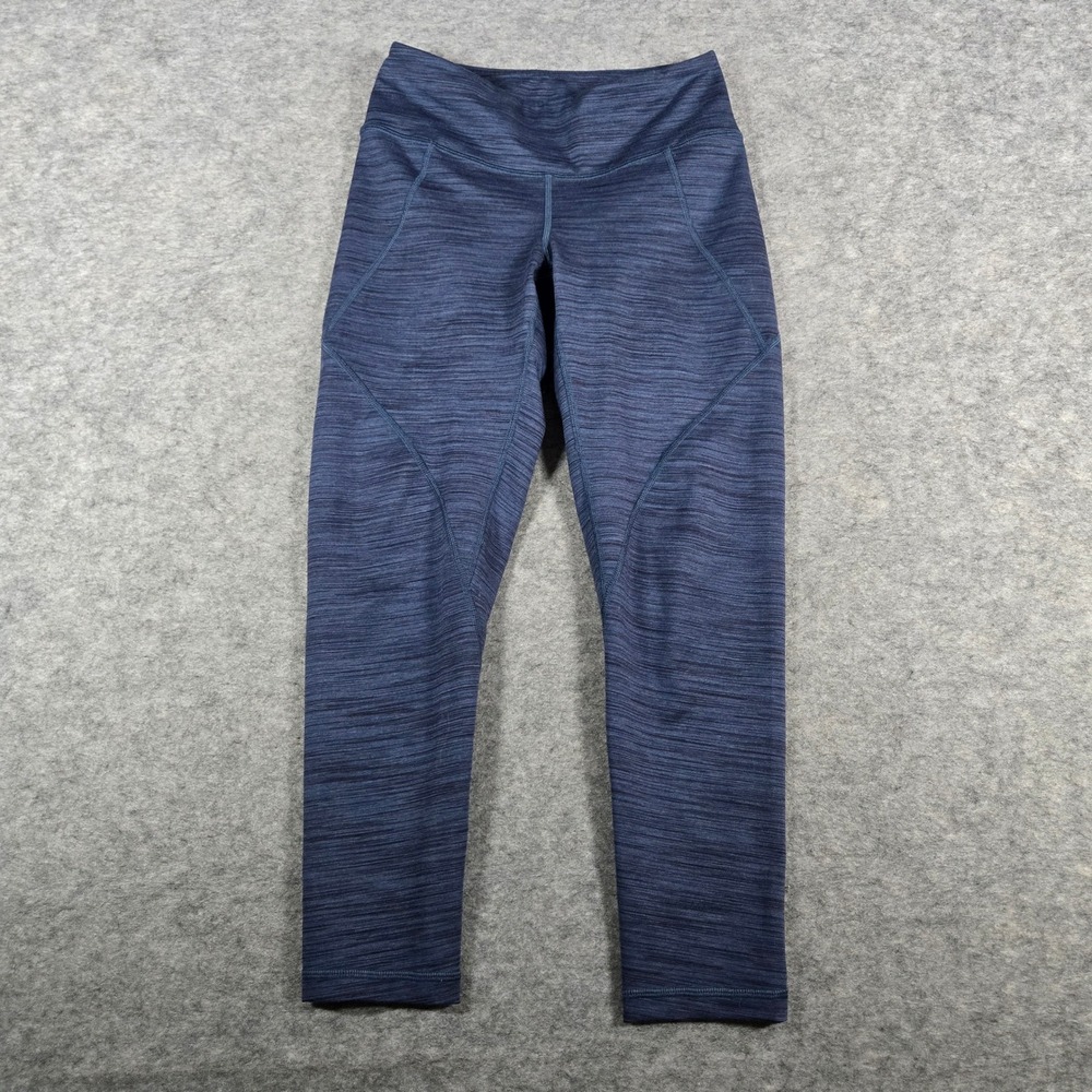 Patagonia Womens Blue Space Dye Worn Wear Athletic Hiking Leggings XS